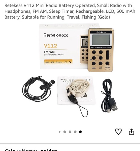 Retekess v112 mini radio - v112,