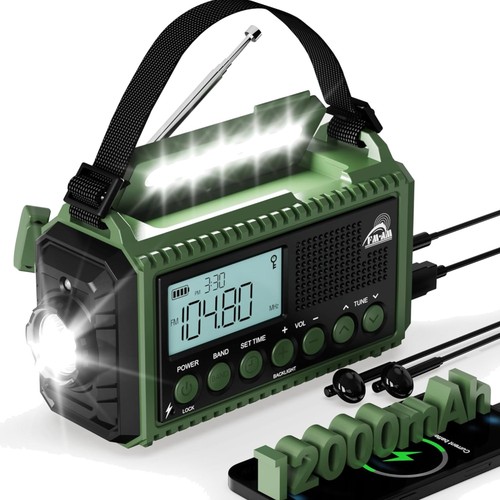 Kurbelradio solar notfallradio - kurbelradio,