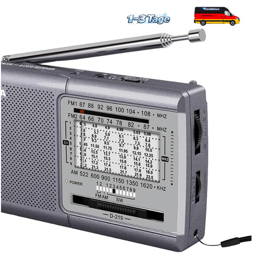 Tragbares radio d219 - tragbares,