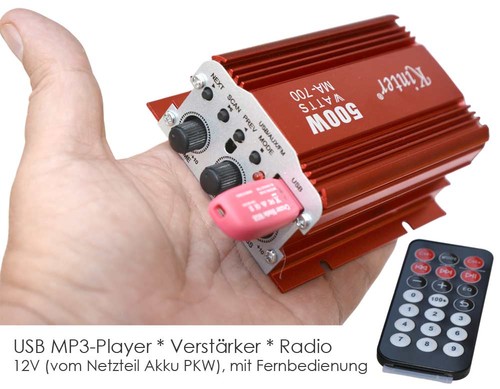 Mini verstärker kinter - mini-verstÄrker,