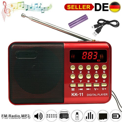 Tragbarer radio - tragbarer, fm