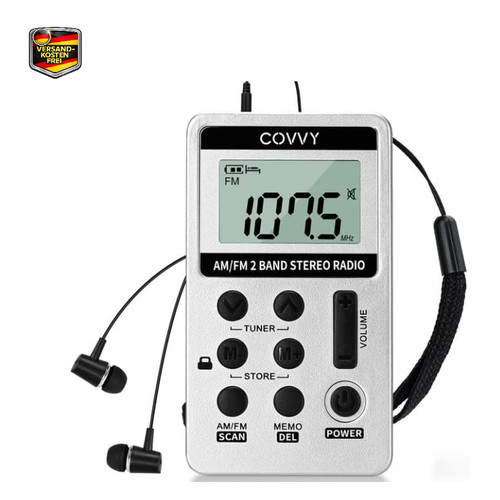 Covvy tragbares mini radio - radio, am
